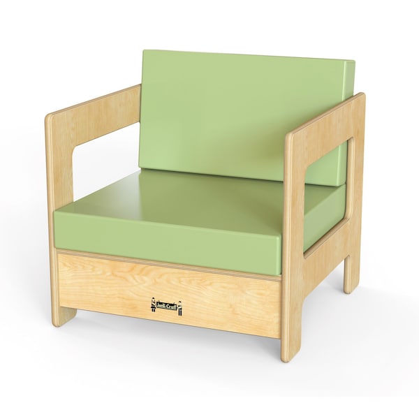 Jonti-Craft Living Room Chair, Key Lime 3786JC - main